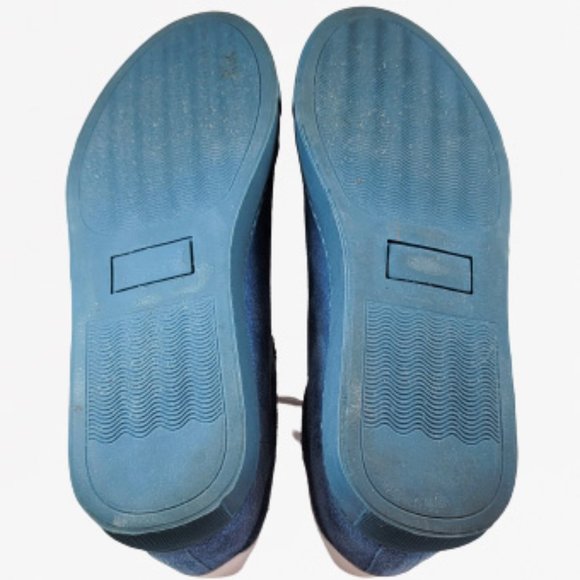 Toga Pulla Lace-up Light Blue Suede Sneakers - Size 39 - Picture 9 of 12